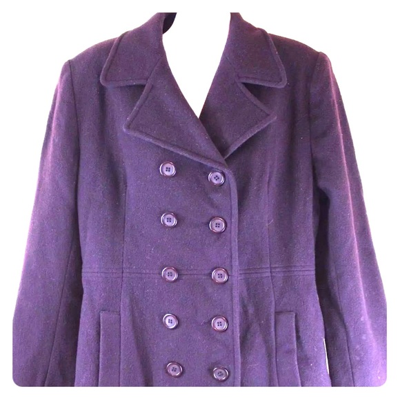 St. John's Bay Authentic Women's Wool Coat - Picture 2 of 5